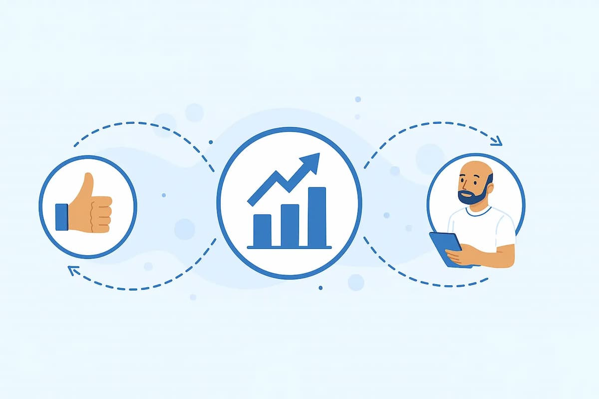Growth metrics data visualization